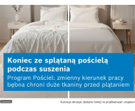 Suszarka Bosch Serie 6 WQG243DKPL 9 kg z pompą ciepła AutoDry EasyClean Filter Program Super 40’ - 1323598 - zdjęcie 3
